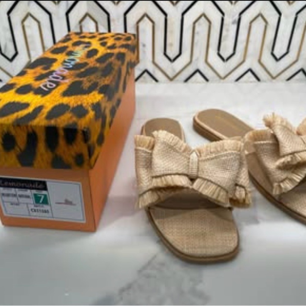 Lemonade Bow Sandals